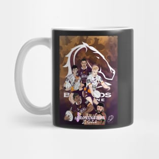 2021 Brisbane Broncos Mug